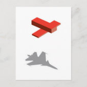 Carte Postale Blocs avion (Devant)