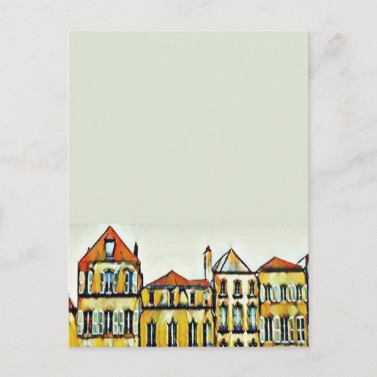 Carte Postale blocs d'appartements Brown (Devant)