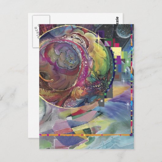 Carte Postale Blocs Disco*** (Devant / Derrière)