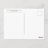 Carte Postale Bloemstudie van een Rode en een Bruine Bloem (Dos)