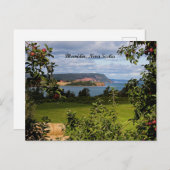 Carte Postale Blomidin, Nouvelle-Écosse, Canada (Devant / Derrière)