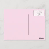 Carte Postale Blond Hair Diva (Dos)