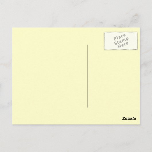 Carte Postale Blond Stick Figure (Dos)