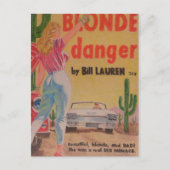 Carte postale Blonde Danger (Devant)