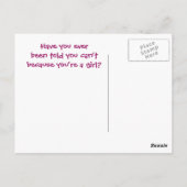 Carte Postale Blonde Do-It-Yourself Diva (Dos)