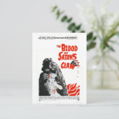 CARTE POSTALE BLOOD ON SATAN'S CLAW POSTCARD (Debout devant)