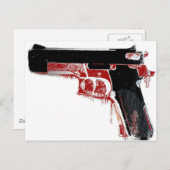 Carte Postale Bloody Gun (Devant / Derrière)