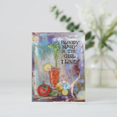 Carte postale Bloody Mary Kitchen Bar (Debout devant)