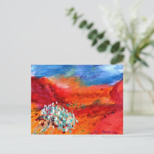 Carte Postale Bloom du désert (Debout devant)