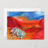 Carte Postale Bloom du désert (Devant / Derrière)