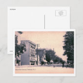 Carte Postale Bloomfield Ave., Montclair NJ 1906 Vintage (Devant / Derrière)