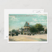 Carte Postale Bloomfield Ave., Montclair NJ 1908 Vintage (Devant / Derrière)