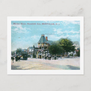 Carte Postale Bloomfield Ave., Montclair NJ 1908 Vintage