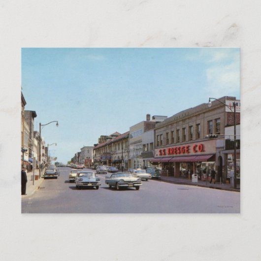 Carte Postale Bloomfield Ave, Montclair NJ Vintage (Devant)