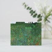 Carte Postale Blooming Poppy Field Gustav Klimt (Debout devant)