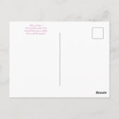 Carte Postale Bloomings de Californie : Sable rose Verbena (Dos)