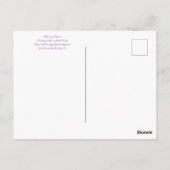 Carte Postale Bloomings de Californie : Sage de Pitcher parfumé (Dos)