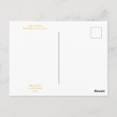 Carte Postale Bloomings from California : Flannel Bush (Dos)