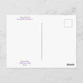 Carte Postale Bloomings from California : Tolmie's Star Tulip (Dos)