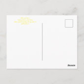 Carte Postale Bloomings of California : California Goldenrod (Dos)