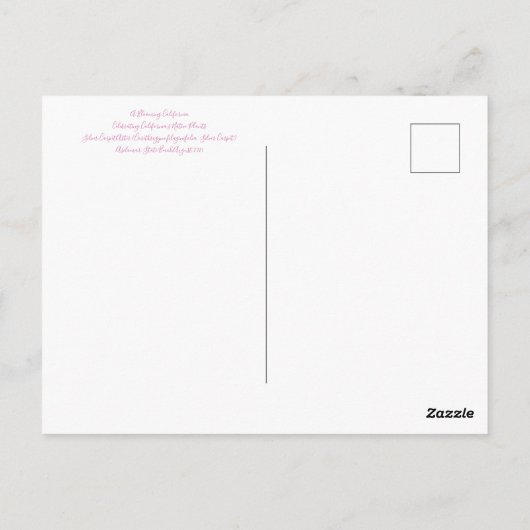 Carte Postale Bloomings of California : Sand Aster (Dos)