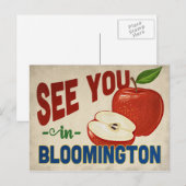 Carte Postale Bloomington Minnesota Apple - Vintage voyage (Devant / Derrière)