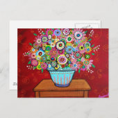 Carte Postale Blooms intacts (Devant / Derrière)