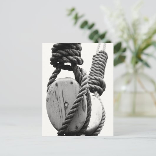 Carte Postale Bloquer et s'attaquer au vieux voilier (Debout devant)