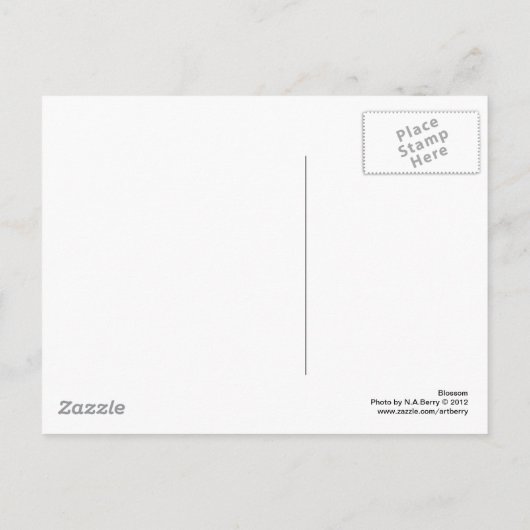 Carte Postale Blossom (Dos)