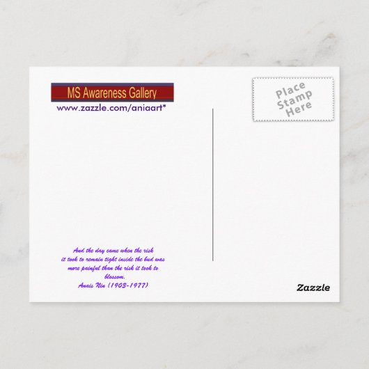 Carte Postale Blossom (Dos)