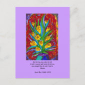 Carte Postale Blossom avec devis (Devant)