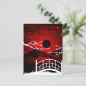 Carte Postale Blossom rouge (Debout devant)