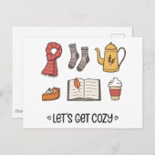 Carte Postale Blottissons-nous (Devant / Derrière)