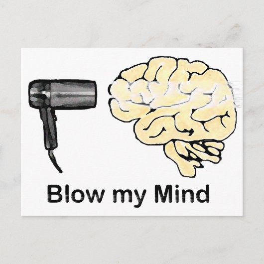 Carte Postale Blow my Mind (Devant)