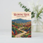 Carte Postale Blowing Rock États-Unis (Debout devant)