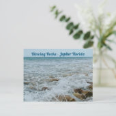 Carte Postale Blowing Rocks Jupiter Floride (Debout devant)