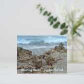 Carte Postale Blowing Rocks Jupiter Floride Photographique (Debout devant)