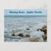 Carte Postale Blowing Rocks Jupiter Floride Photographique (Devant)