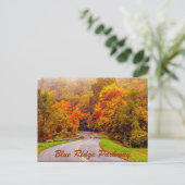 Carte Postale blue (Debout devant)