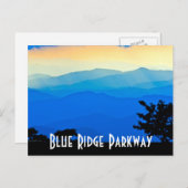 Carte Postale blue (Devant / Derrière)