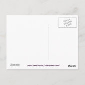 Carte Postale Blue Abstrait Firework Penser à vous (Dos)