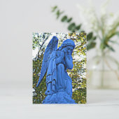 Carte postale Blue Angel (Debout devant)