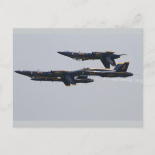 Carte Postale Blue Angels survolant la plage de Pensacola, Flori