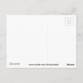 Carte postale Blue Betta Fish (Dos)