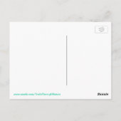 Carte postale Blue Betta fish (Dos)