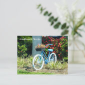 Carte postale Blue Bicycle Sud-Ouest de la Floride (Debout devant)
