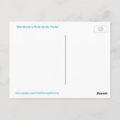 Carte postale Blue Bicycle Sud-Ouest de la Floride (Dos)