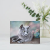 Carte Postale Blue de Russian (Debout devant)