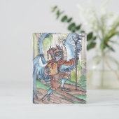 Carte postale Blue Djinni (Debout devant)