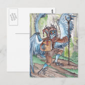 Carte postale Blue Djinni (Devant / Derrière)